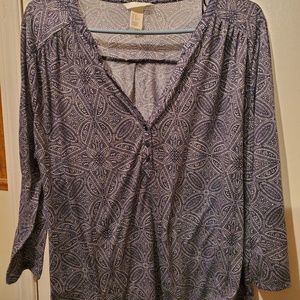 H&M 3/4 Sleeve Blouse